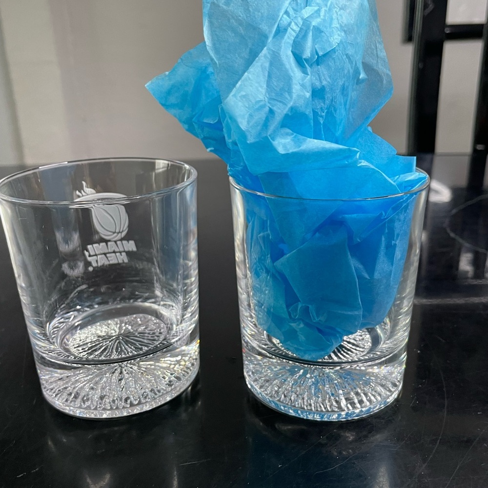 Miami Heat  Rocks Glass Set - Picture 4 of 6